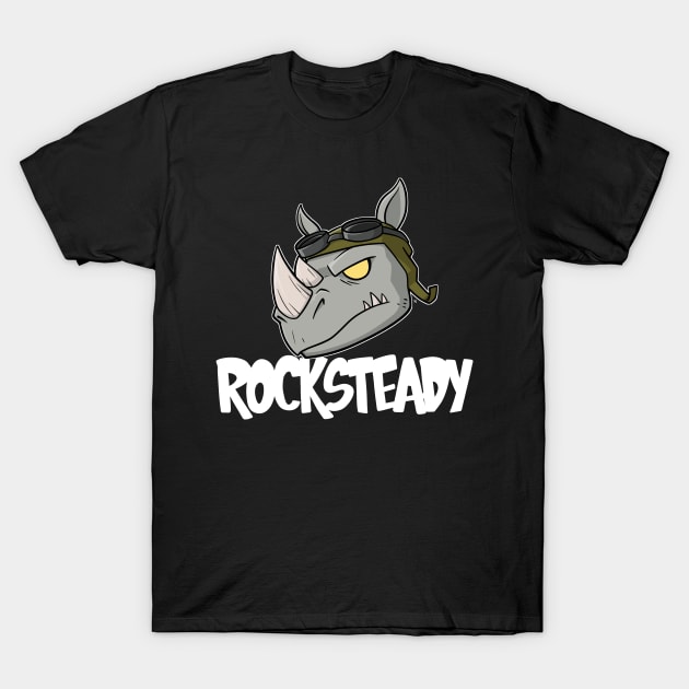 TMNT Rocksteady T-Shirt by natexopher